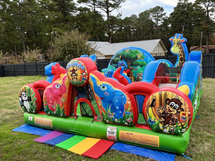 Animal Kingdom Toddler Obstacle Course